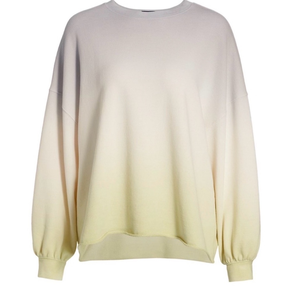 Rails Subtle Dip-Dye Relaxed Sweatshirt *NWT* MSRP: $148+tax